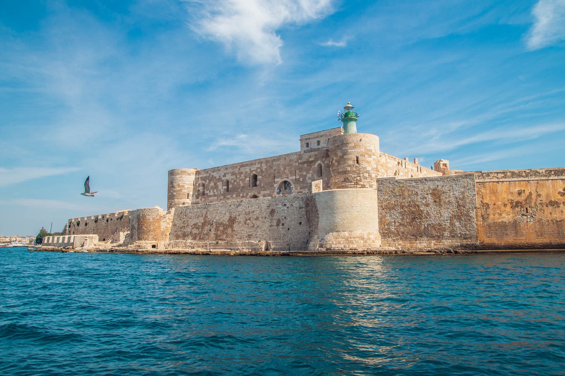 Eastern seafront & Maniace Castle